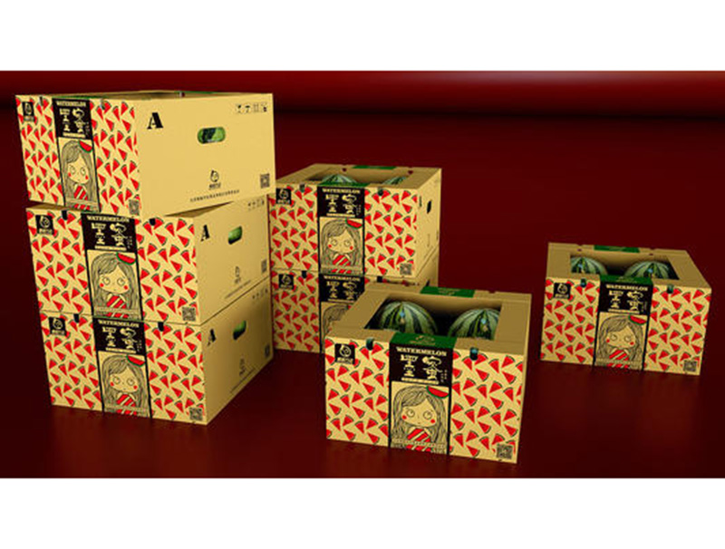 西(xi)瓜紙盒